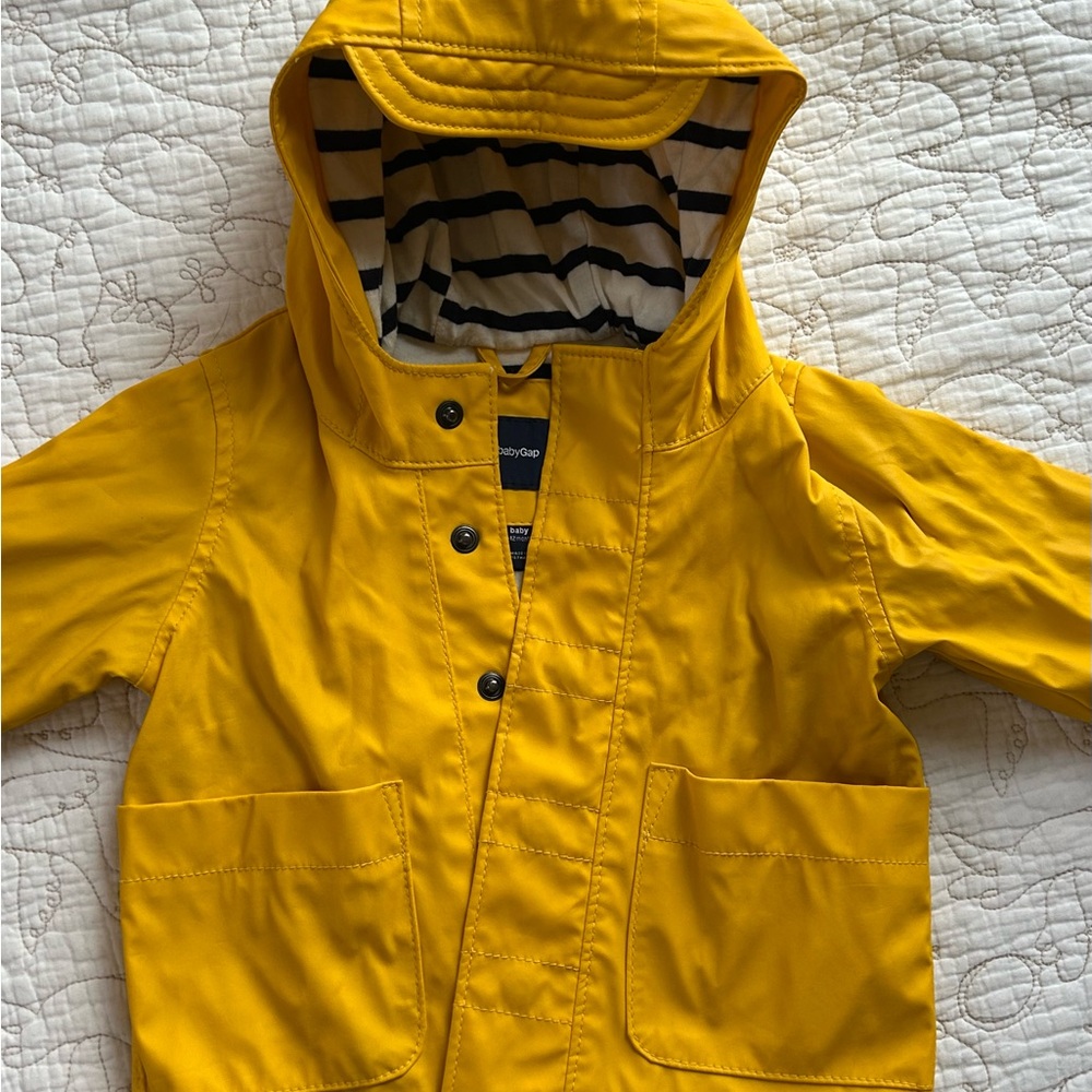 Baby Gap Classic Yellow Raincoat